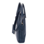Briefcase Briefcase Blue Saffiano Travel Leather