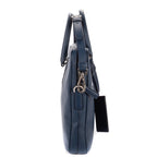 Briefcase Briefcase Blue Saffiano Travel Leather