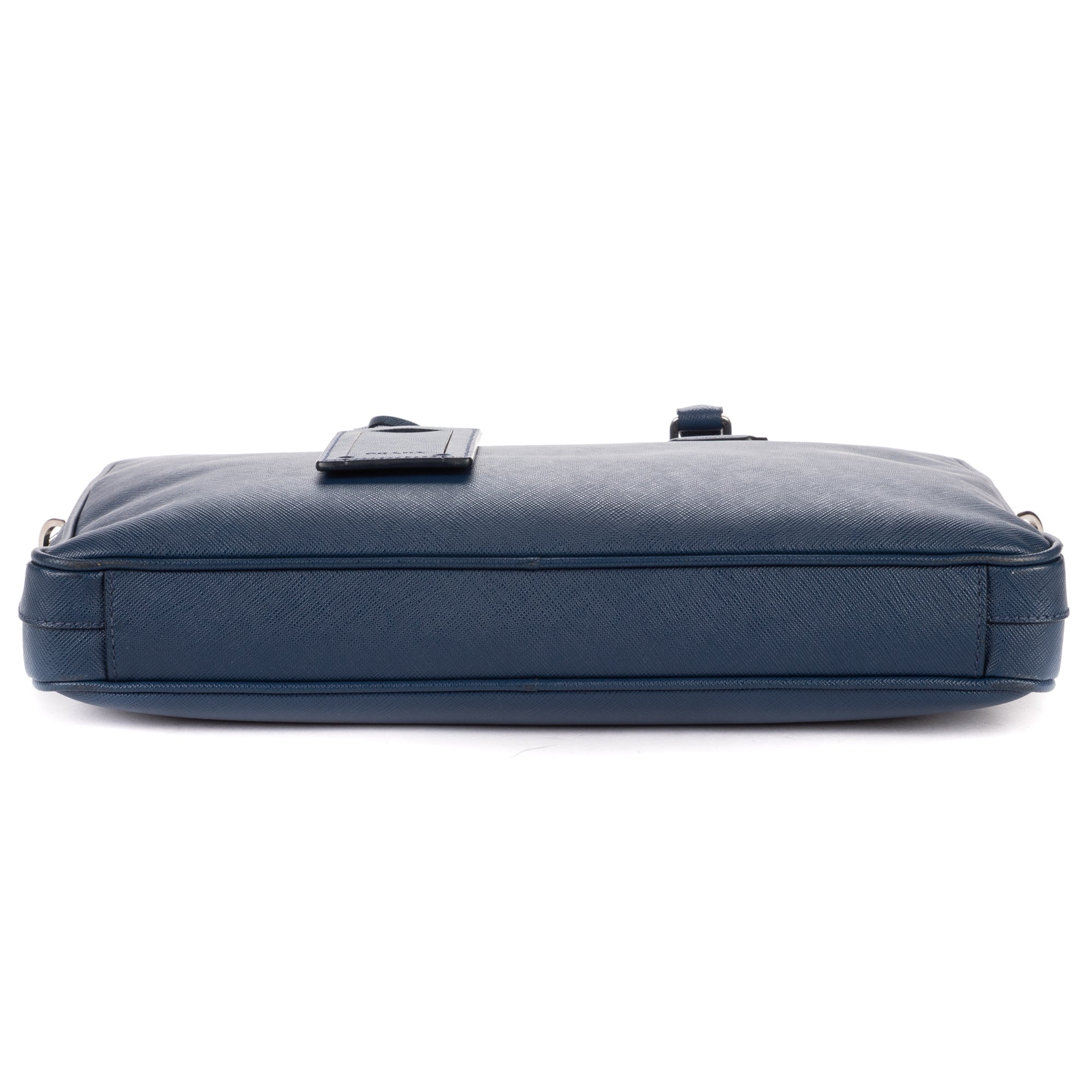 Briefcase Briefcase Blue Saffiano Travel Leather