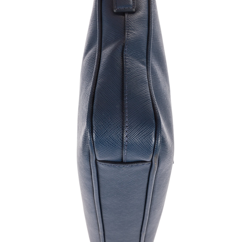 Briefcase Briefcase Blue Saffiano Travel Leather