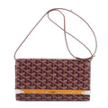 Embrague Monte Carlo Mini Lona Goyardine Burdeos