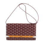 Embrague Monte Carlo Mini Lona Goyardine Burdeos