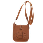 Shoulder Bag Evelyne 16 Amazone Mini Brown Clemence Leather