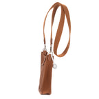 Shoulder Bag Evelyne 16 Amazone Mini Brown Clemence Leather
