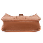 Shoulder Bag Evelyne 16 Amazone Mini Brown Clemence Leather