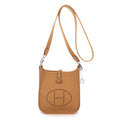 Shoulder Bag Evelyne 16 Amazone Mini Biscuit Camel Clemence Leather