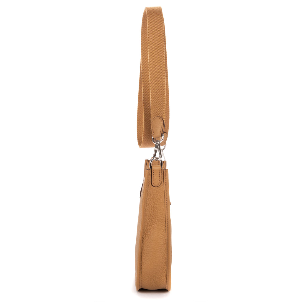 Shoulder Bag Evelyne 16 Amazone Mini Biscuit Camel Clemence Leather
