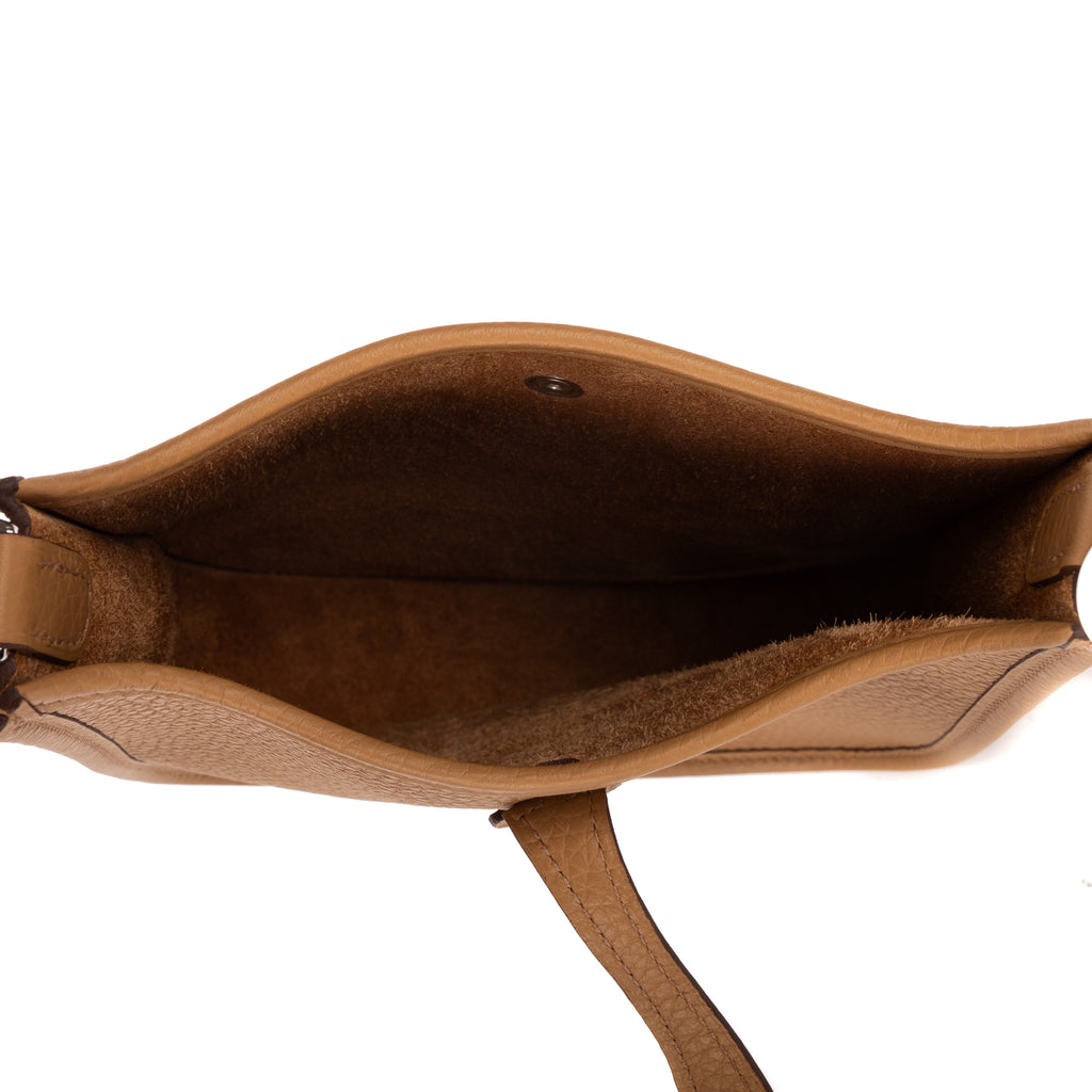 Shoulder Bag Evelyne 16 Amazone Mini Biscuit Camel Clemence Leather