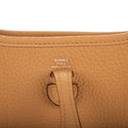 Shoulder Bag Evelyne 16 Amazone Mini Biscuit Camel Clemence Leather