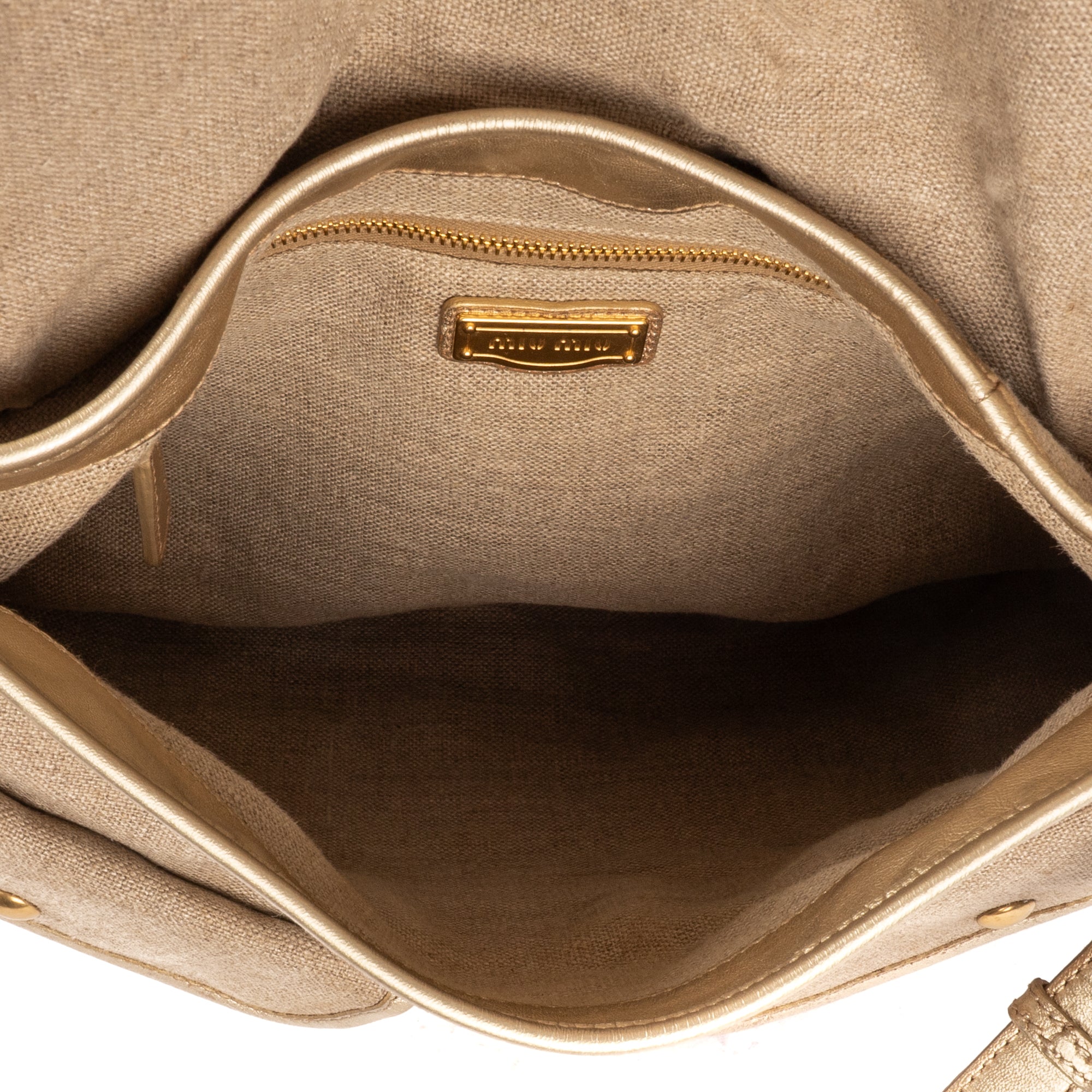 Shoulder Bag Hobo Bag Beige Matelasse Coffer Woven Canvas