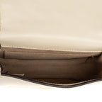 Shoulder Bag Small Nile Bracelet Bag Small Ivory Quilted Chevron Leather
