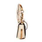 Shoulder Bag Nile Bracelet Crossbody Ivory Calfskin Leather