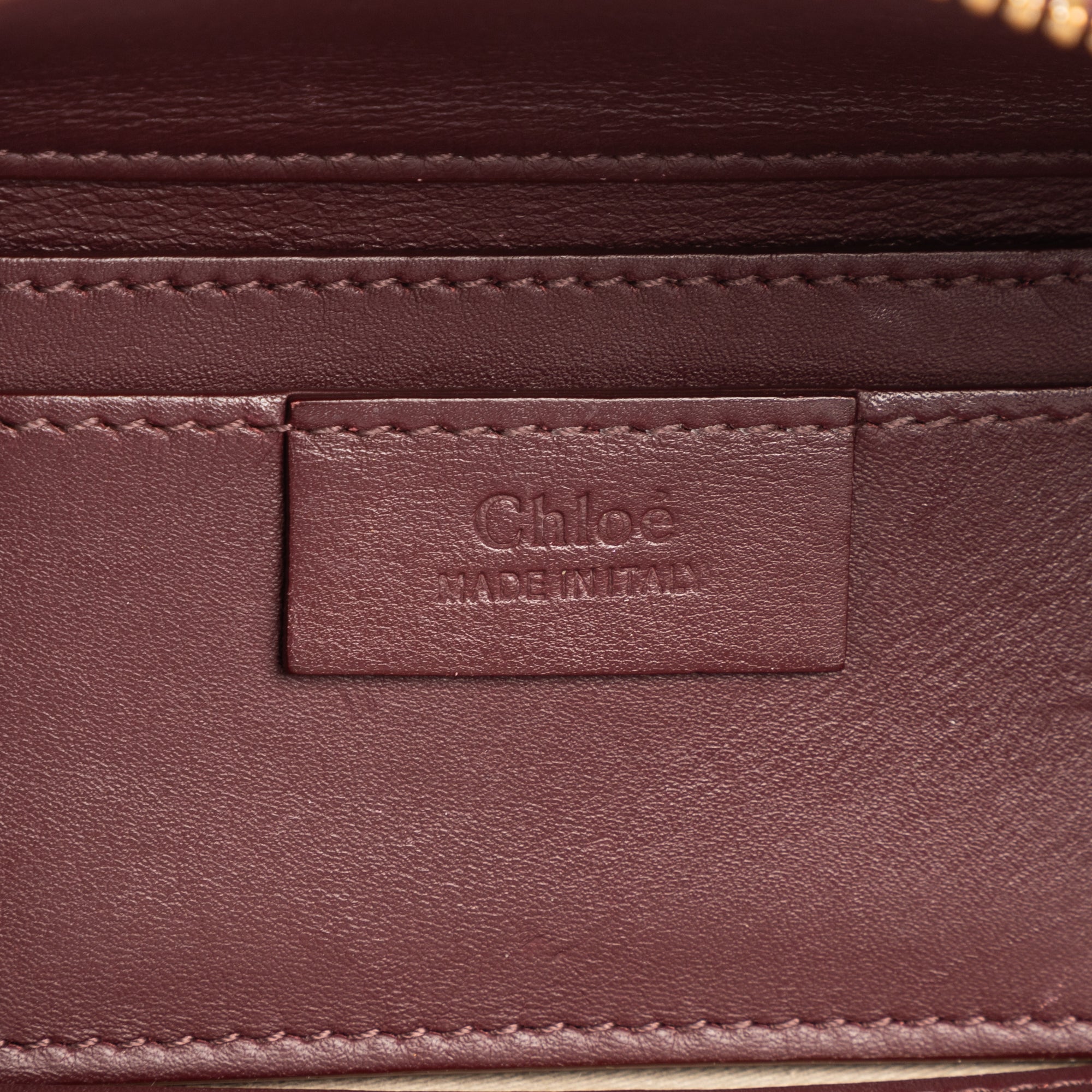 Shoulder Bag Small Roy Clutch Crossbody Small Burgundy Calfskin Leather