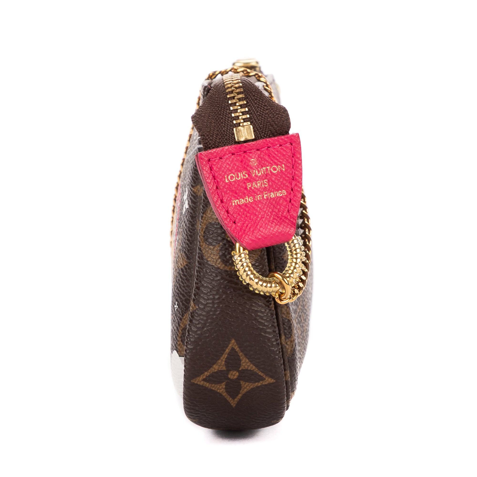 Shoulder Bag Ltd. Ed. 2019 Christmas Animation Mini Pochette Accessoires Brown Vivienne Mascot Monogram Canvas