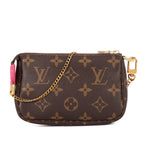 Shoulder Bag Ltd. Ed. 2019 Christmas Animation Mini Pochette Accessoires Brown Vivienne Mascot Monogram Canvas