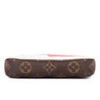 Shoulder Bag Ltd. Ed. 2019 Christmas Animation Mini Pochette Accessoires Brown Vivienne Mascot Monogram Canvas
