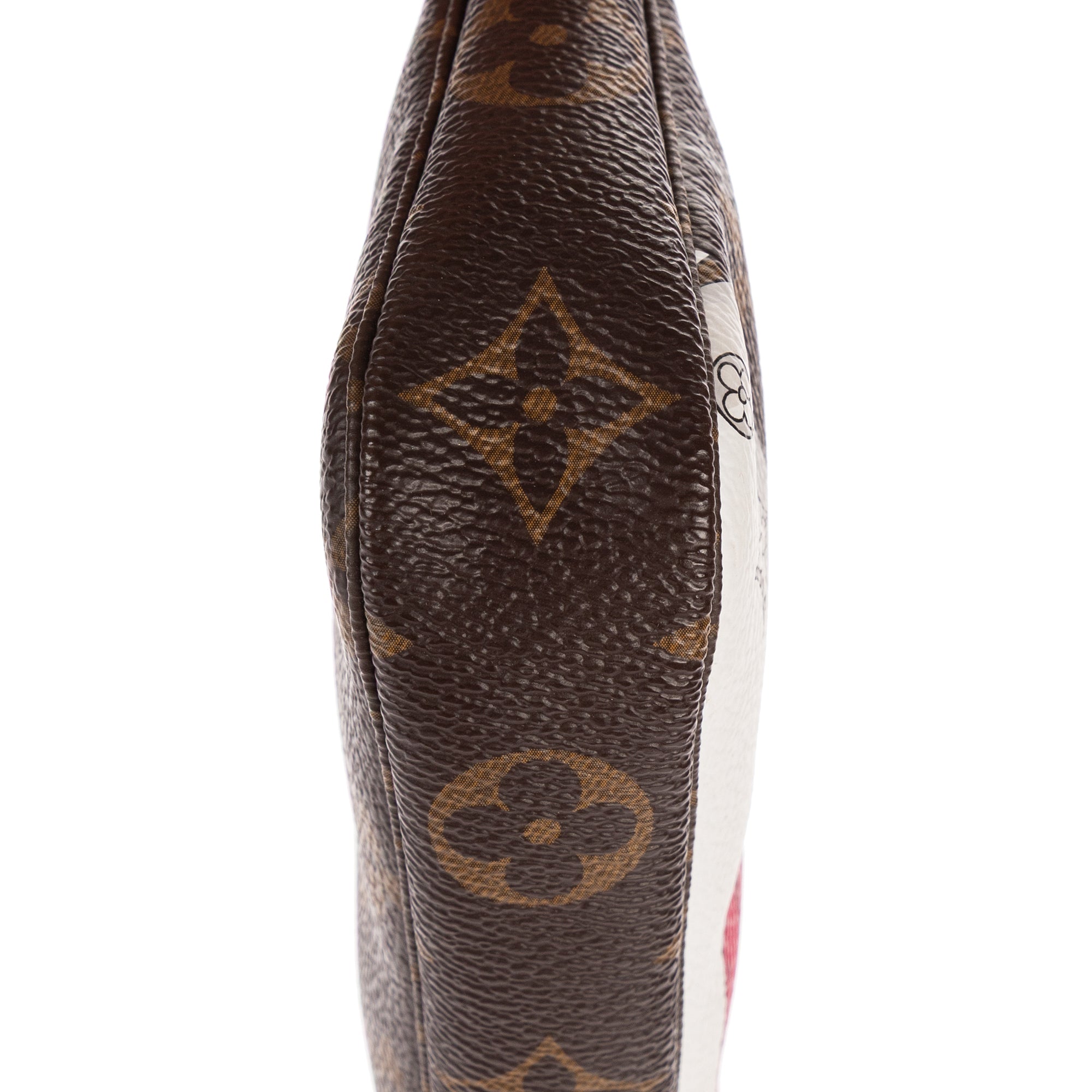 Shoulder Bag Ltd. Ed. 2019 Christmas Animation Mini Pochette Accessoires Brown Vivienne Mascot Monogram Canvas