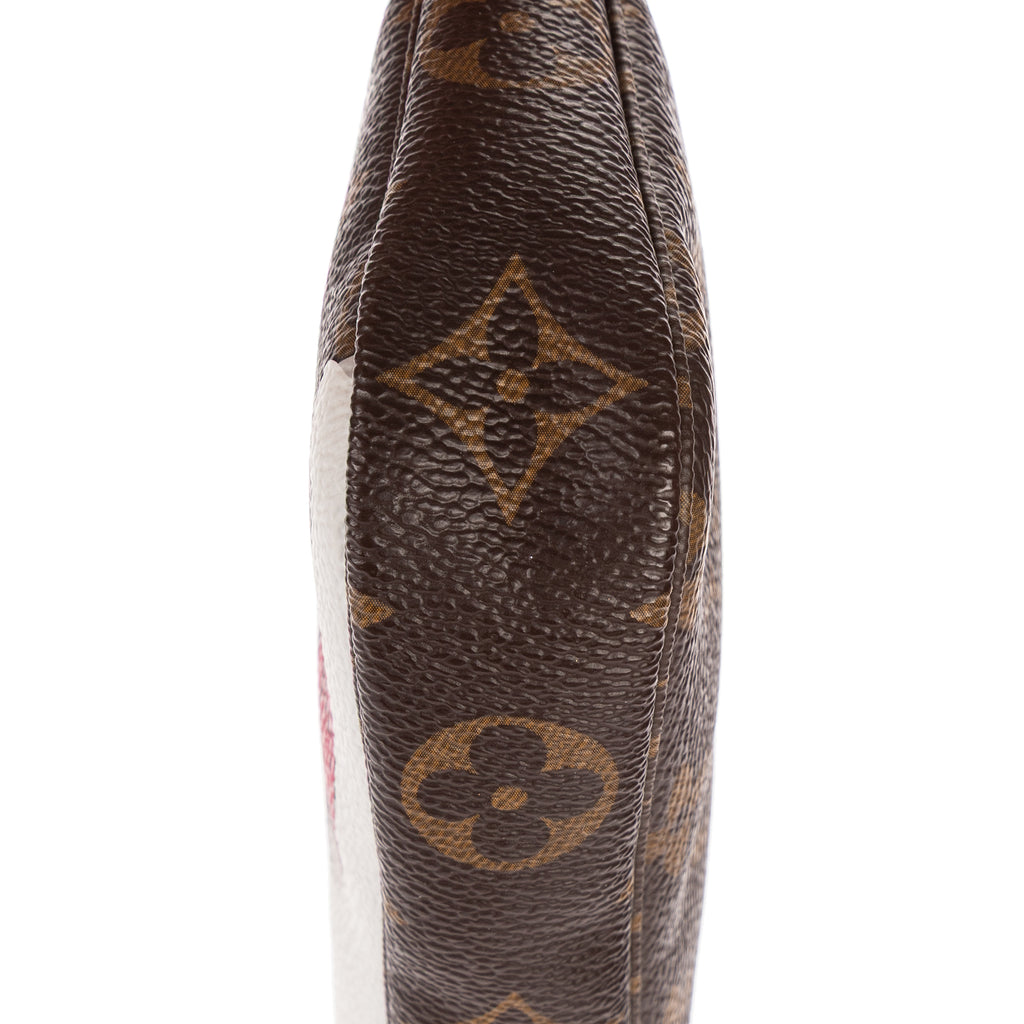 Shoulder Bag Ltd. Ed. 2019 Christmas Animation Mini Pochette Accessoires Brown Vivienne Mascot Monogram Canvas