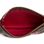 Shoulder Bag Ltd. Ed. 2019 Christmas Animation Mini Pochette Accessoires Brown Vivienne Mascot Monogram Canvas