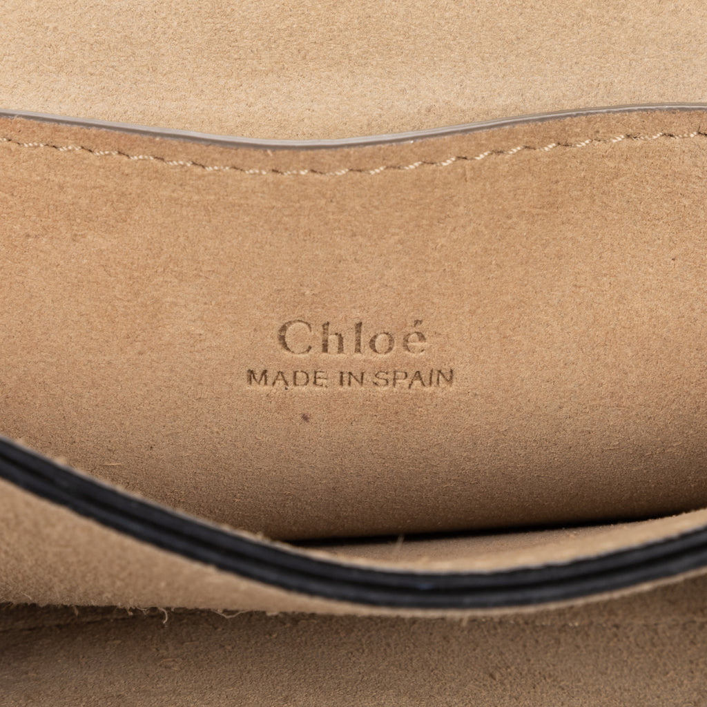Shoulder Bag Small Faye Small Black Calfskin/Suede Leather