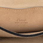Shoulder Bag Small Faye Small Black Calfskin/Suede Leather