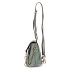 Backpack Faye Backpack Blue Calfskin/Suede Leather