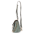 Backpack Faye Backpack Blue Calfskin/Suede Leather