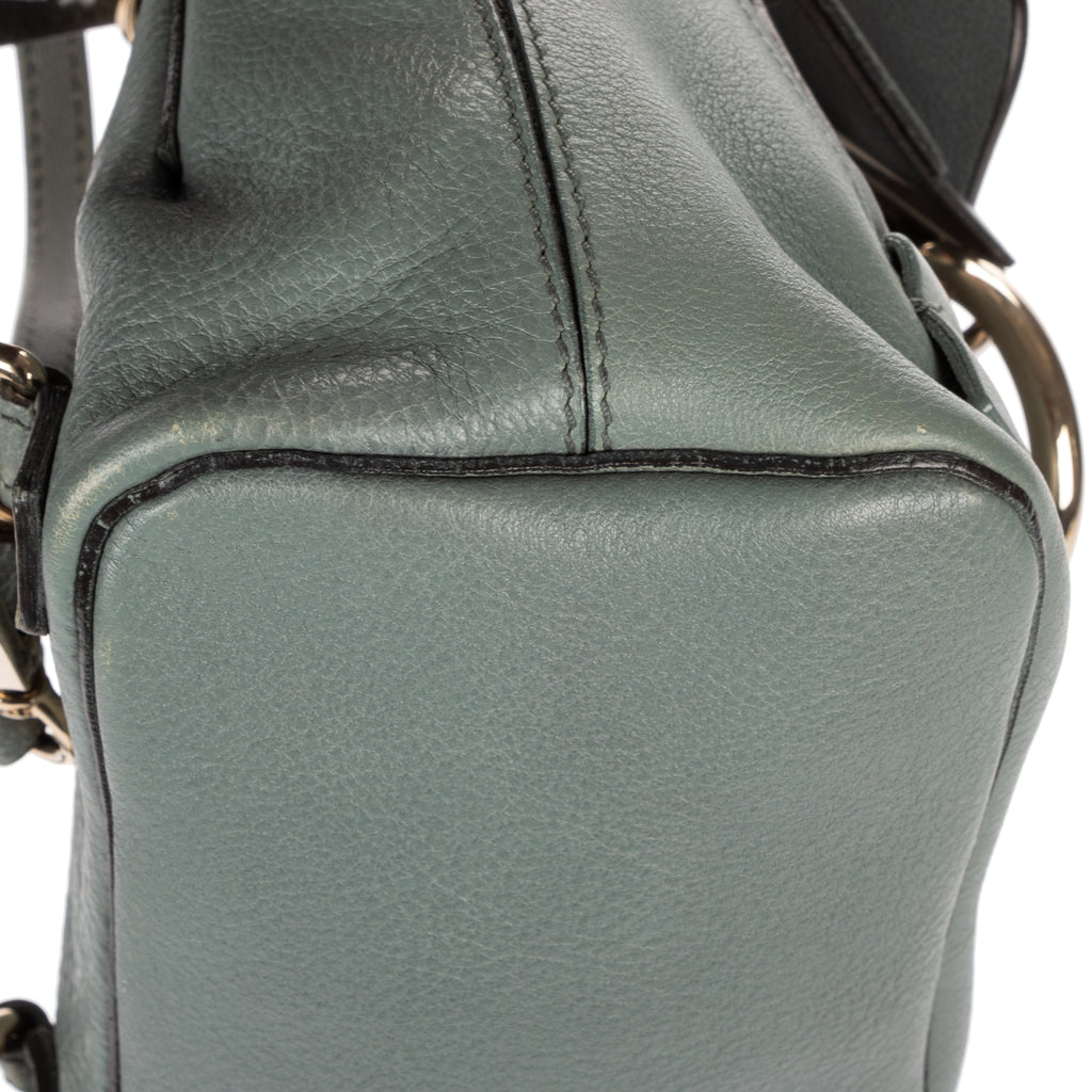 Backpack Faye Backpack Blue Calfskin/Suede Leather