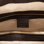 Shoulder Bag Medium Bamboo Daily Top Handle Medium Brown Monogrammed Canvas