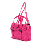 Shoulder Bag Flap Messenger Pink Intrecciato Nappa Leather