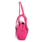 Shoulder Bag Flap Messenger Pink Intrecciato Nappa Leather