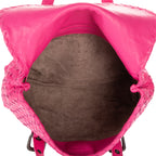 Shoulder Bag Flap Messenger Pink Intrecciato Nappa Leather