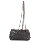 Shoulder Bag Olimpia Roma Crossbody Black Intrecciato Nappa Leather