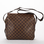 Shoulder Bag Naviglio Brown Damier Ebene