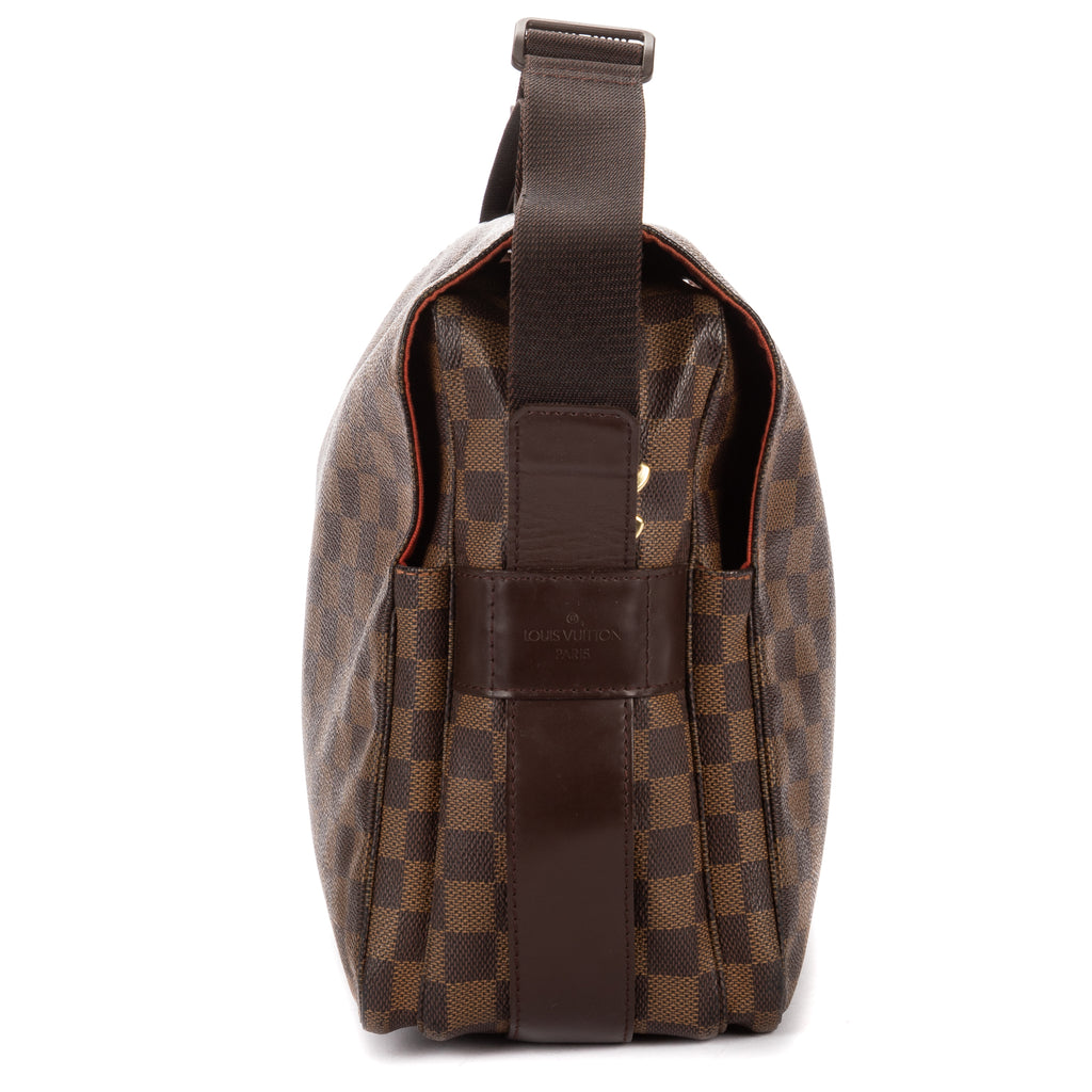 Shoulder Bag Naviglio Brown Damier Ebene