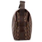 Shoulder Bag Naviglio Brown Damier Ebene