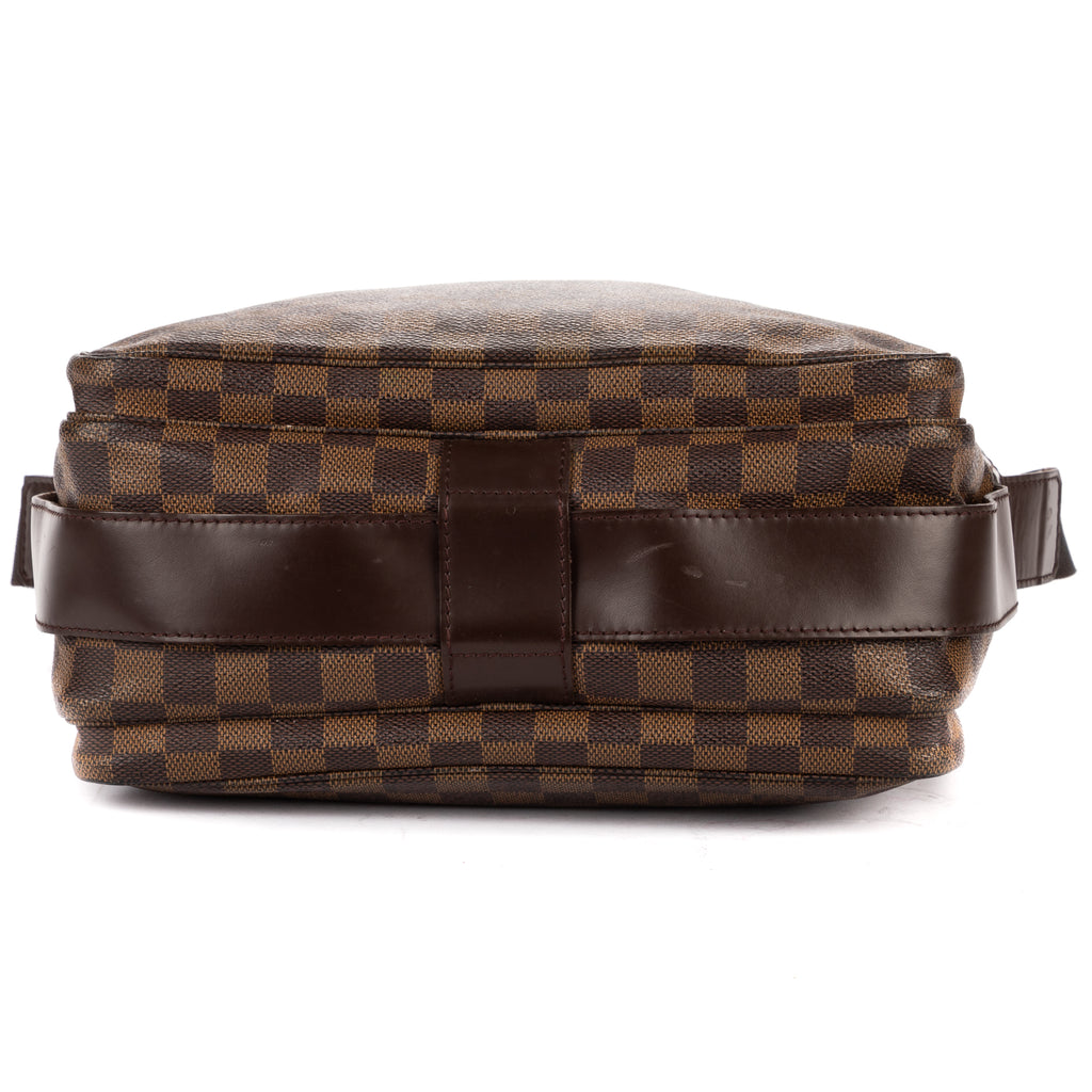 Shoulder Bag Naviglio Brown Damier Ebene