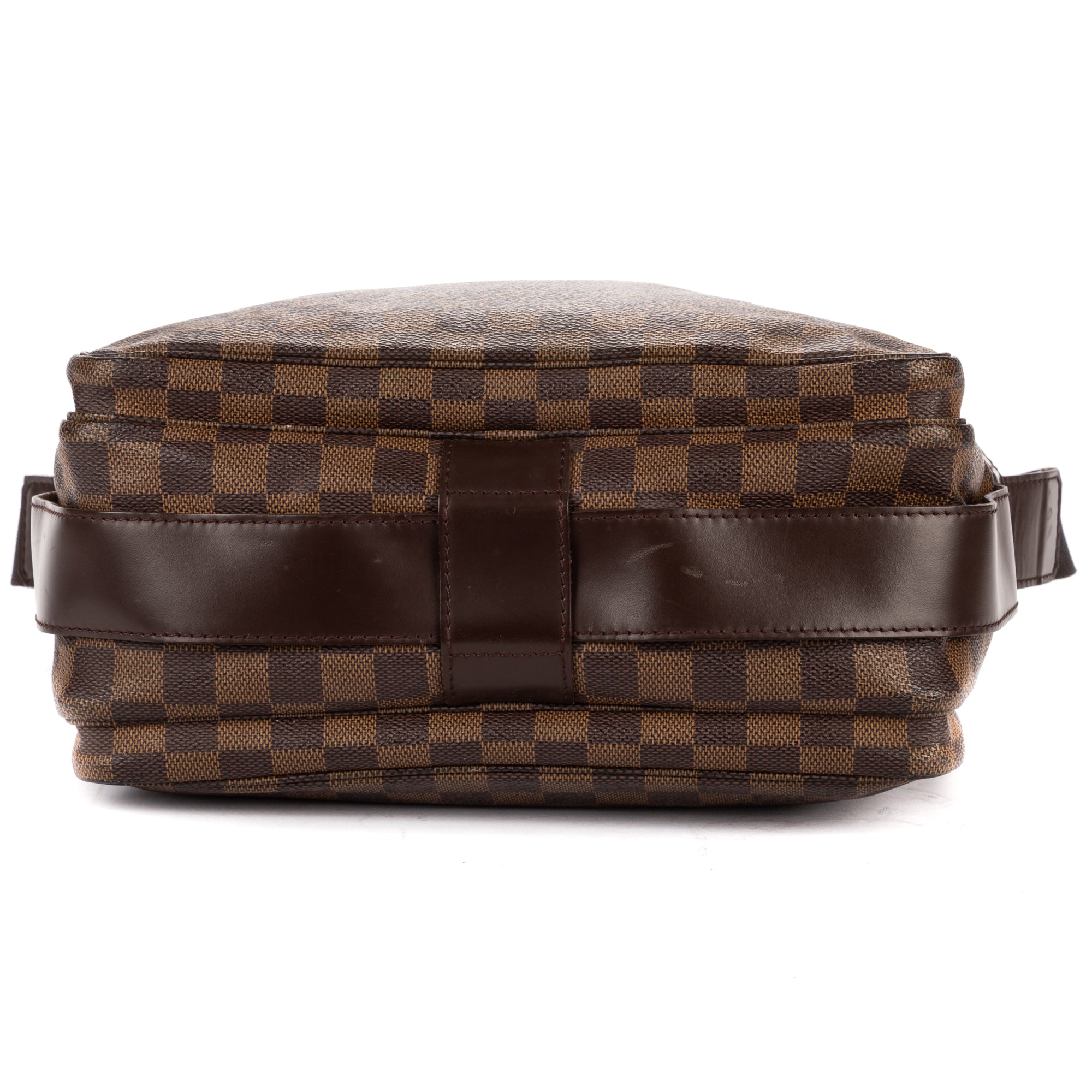 Shoulder Bag Naviglio Brown Damier Ebene