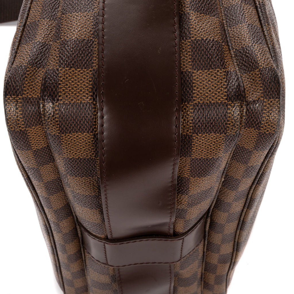 Shoulder Bag Naviglio Brown Damier Ebene