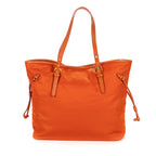Shoulder Bag Tessuto Nylon Orange Nylon Canvas