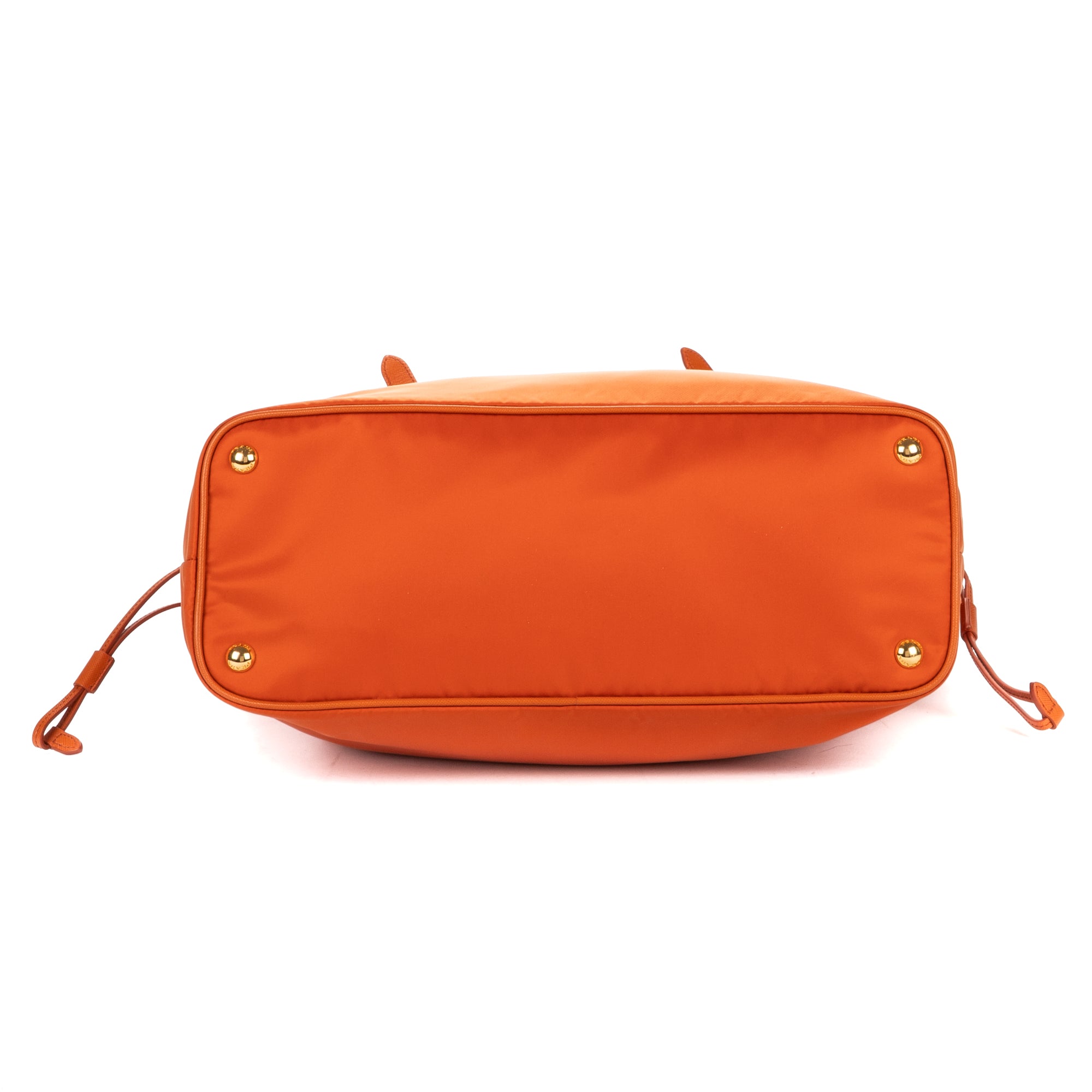 Shoulder Bag Tessuto Nylon Orange Nylon Canvas