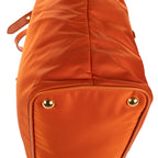 Shoulder Bag Tessuto Nylon Orange Nylon Canvas
