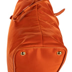 Shoulder Bag Tessuto Nylon Orange Nylon Canvas