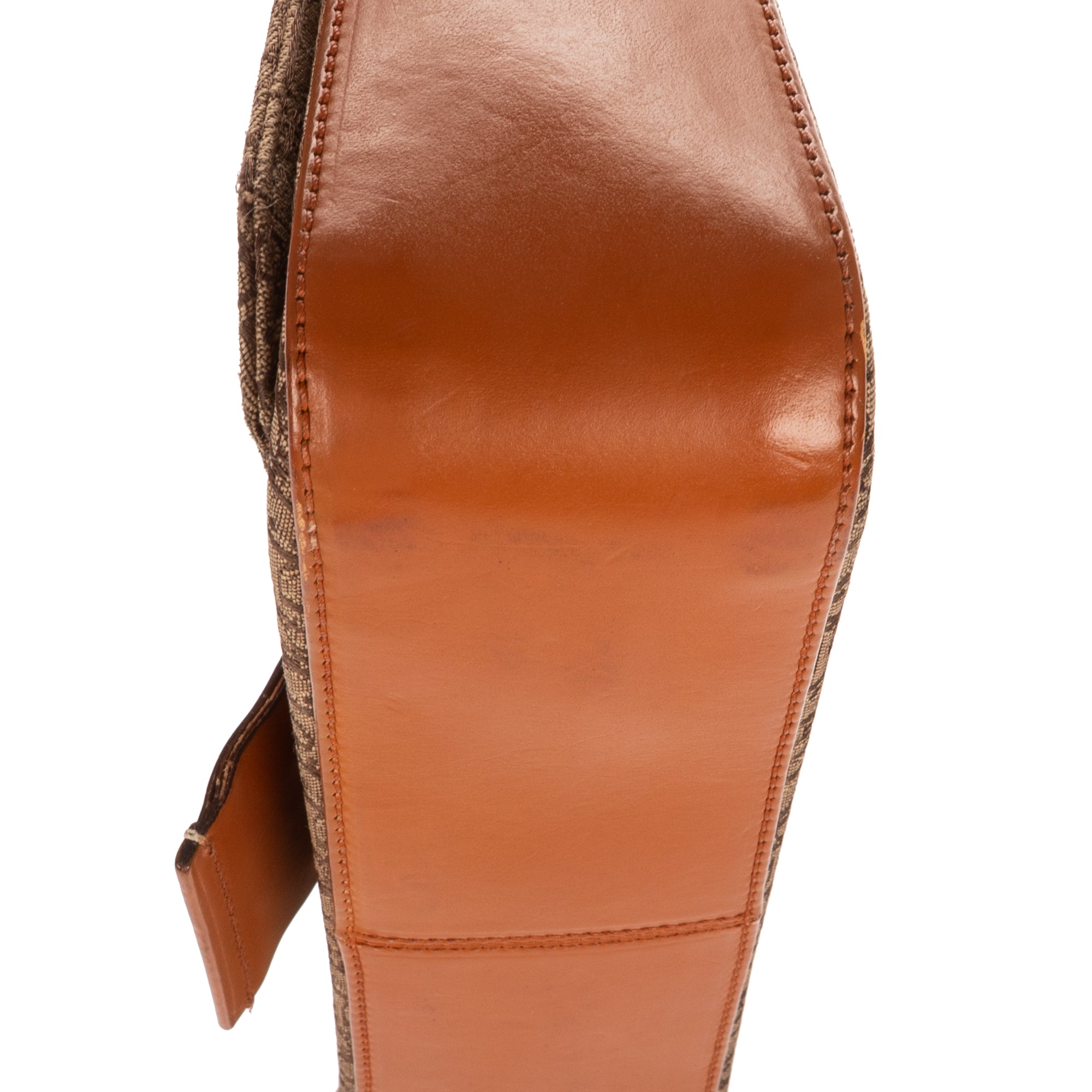Shoulder Bag Street Chic Crossbody Brown Diorissimo Canvas