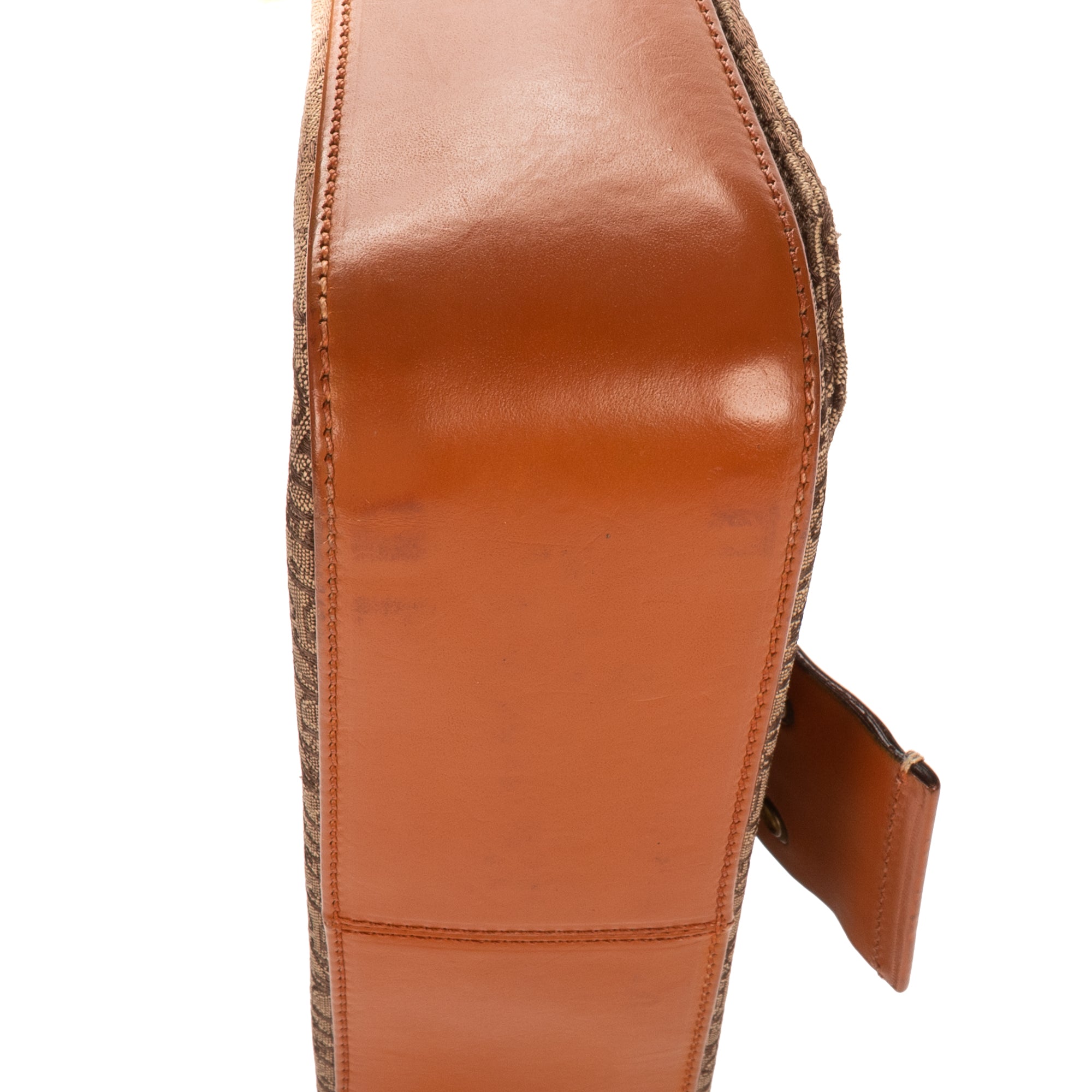 Shoulder Bag Street Chic Crossbody Brown Diorissimo Canvas