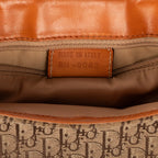 Sac à Bandoulière Street Chic Porté Croisé Marron Toile Diorissimo