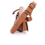 Waist Bag Mini Gate Waist Bag Small Brown Smooth Calfskin Leather