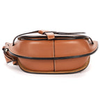 Waist Bag Mini Gate Waist Bag Small Brown Smooth Calfskin Leather