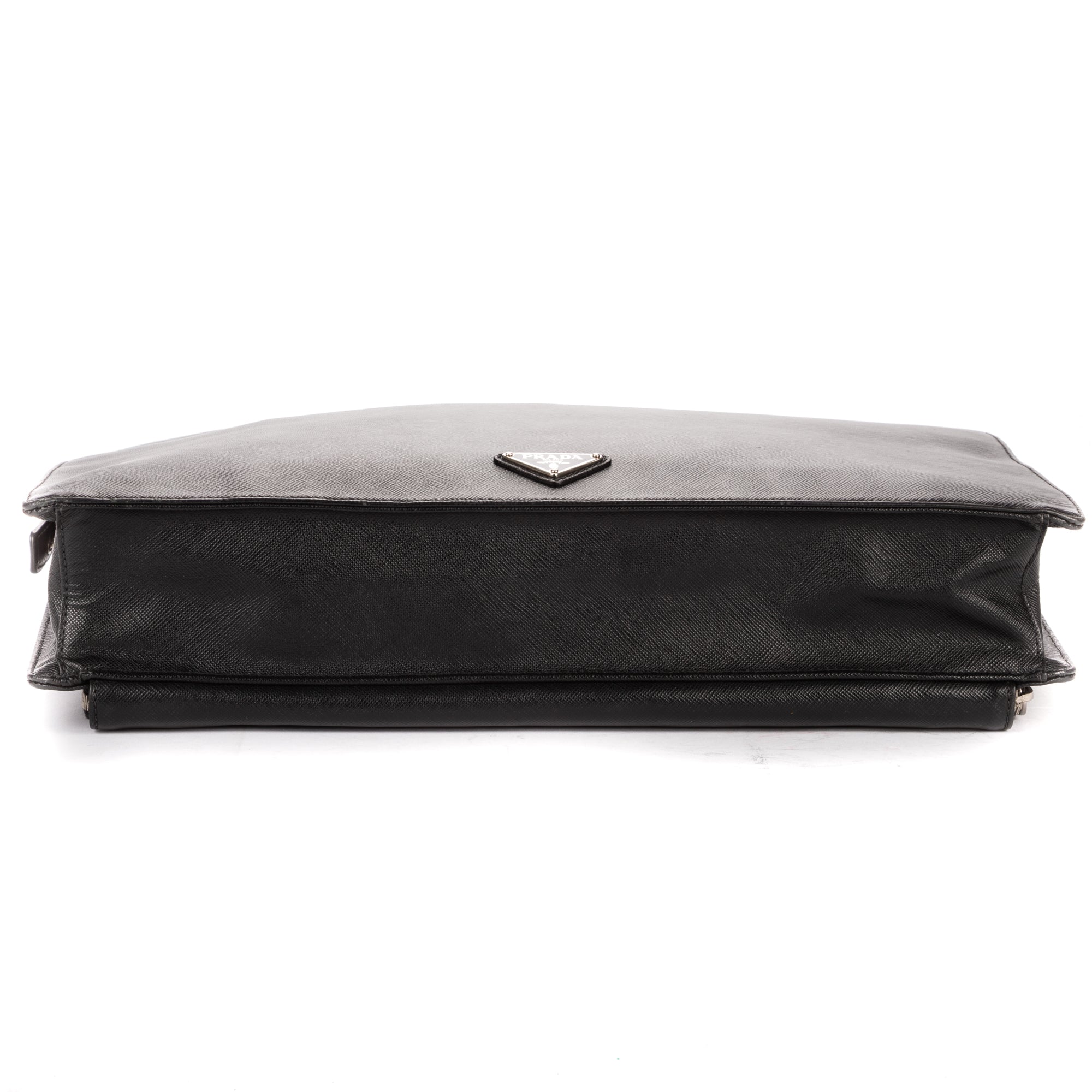 Handbag Business Bag Black Saffiano Lux Leather