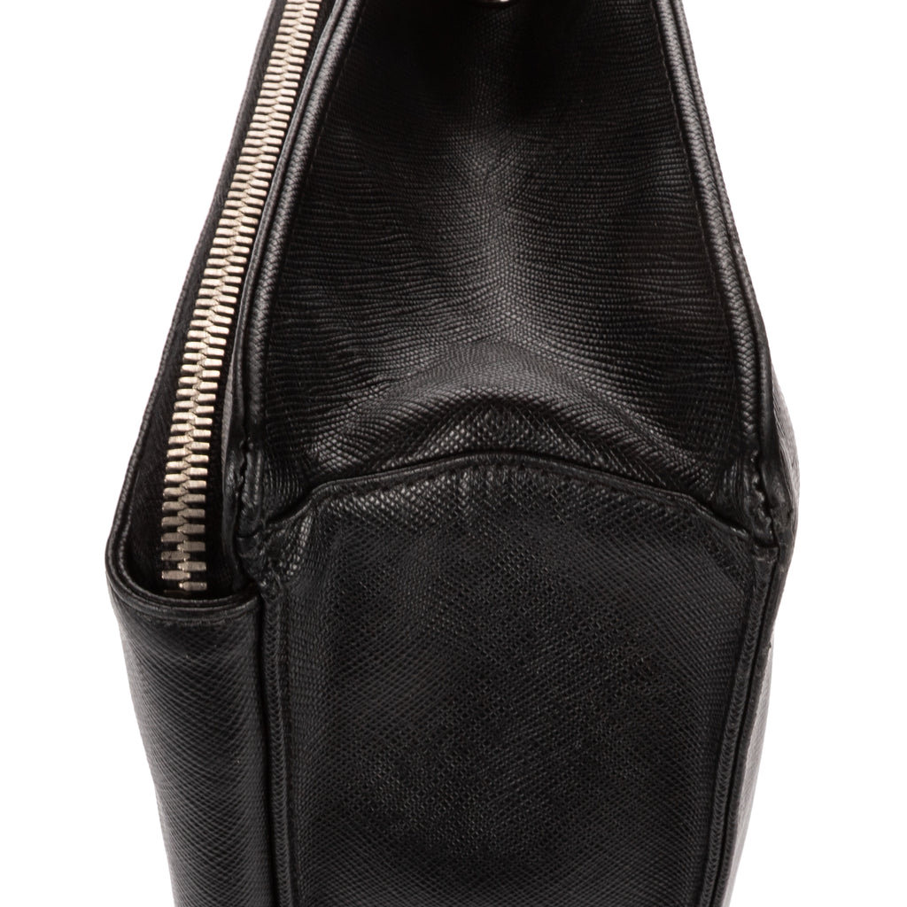 Handbag Business Bag Black Saffiano Lux Leather